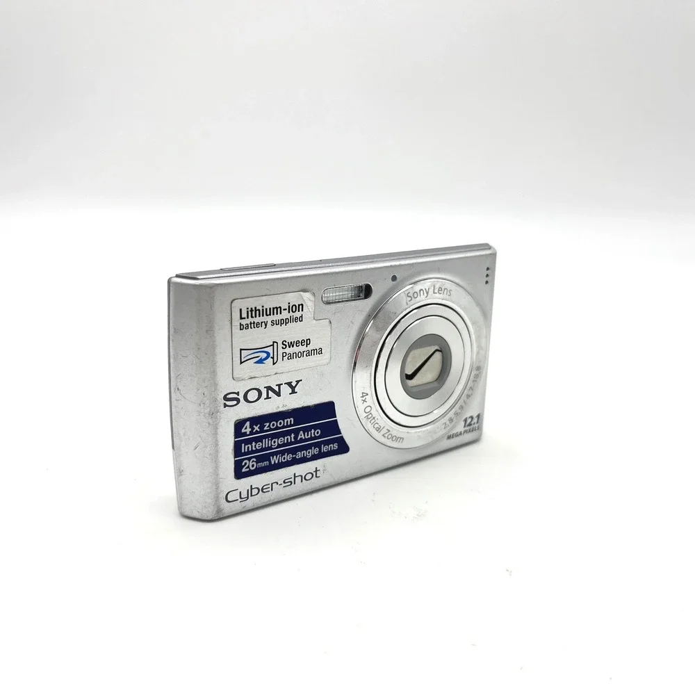 Sony Cyber-shot DSC-W510 12.1MP Silver Digital Camera 4x Optical Zoom 26mm Lens